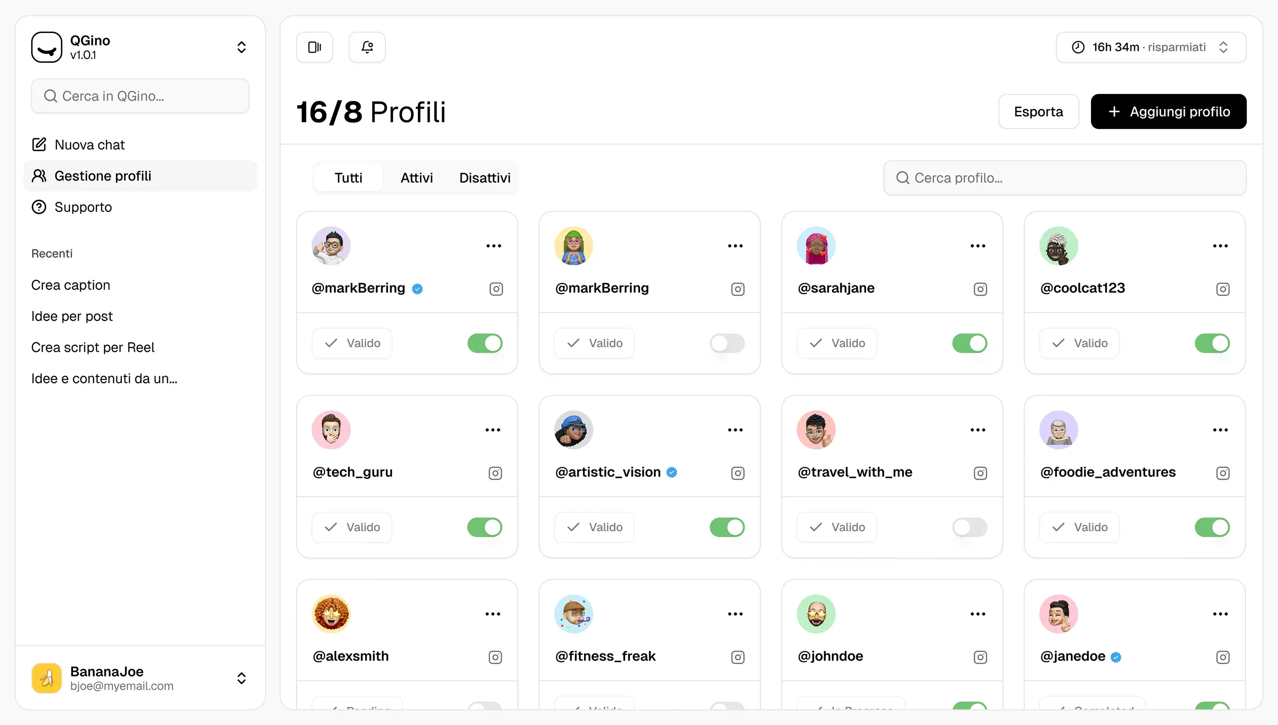 Chiaro e organizzato