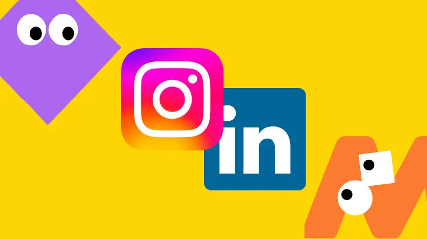 Instagram e LinkedIn